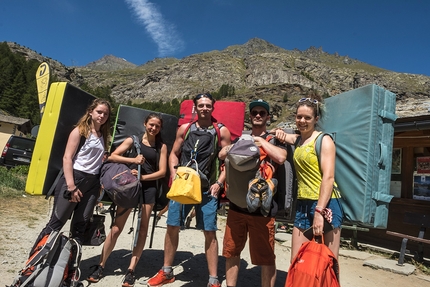 Granpablok, Gran Paradiso, Valle d'Aosta - Il raduno di arrampicata boulder Granpablok 2020 nel Parco Nazionale del Gran Paradiso in Valle d’Aosta