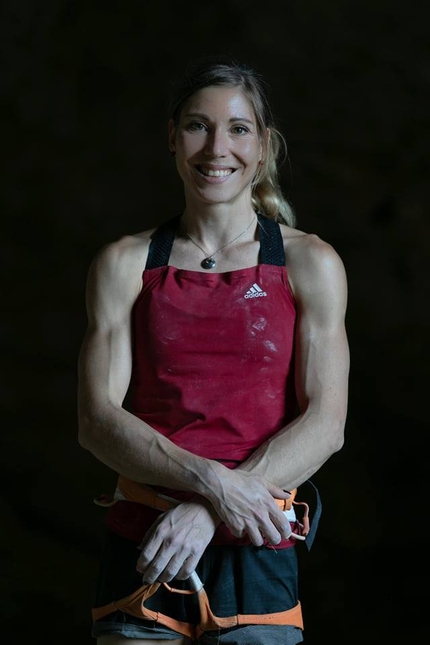 Mina Markovič - Slovenian climber Mina Markovič