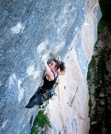 Claudia Ghisolfi - Claudia Ghisolfi su Idée fixe 8c alla Saume in Francia