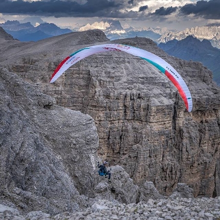 Aaron Durogati, Bruno Mottini - Aaron Durogati e Bruno Mottini: paralpinismo nelle Dolomiti