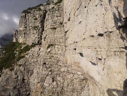 Rocchetta Alta di Bosconero, Dolomiti - Sulla Via Minorata e Minorenne, Rocchetta Alta di Bosconero nelle Dolomiti (Michele Lucchini, Tommaso Marchesini, Dimitri Bellomi 08/2020)