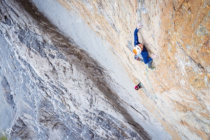 Eiger Paciencia ripetuta da Nils Favre e Symon Welfringer