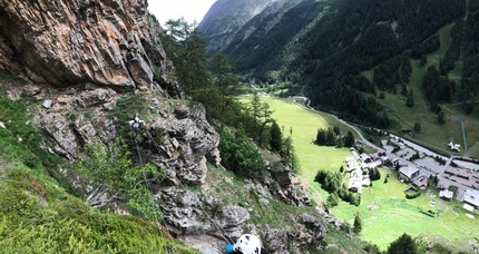 La Via Ferrata Casimiro in Val di Rhêmes