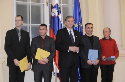 Silvo Karo & Francek Knez - Silvo Karo & Francek Knez and the Slovenian President Dr. Danilo Tuerk