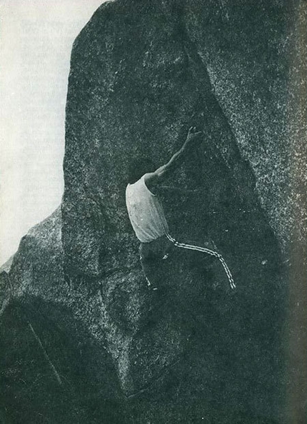 L'arte del büciun - Val Masino, Val di Mello - L'ARTE DEL BÜCIUN arrampicata sui sassi della Val Masimo, di Chicco Fanchi e Pierangelo Marchetti, 1984