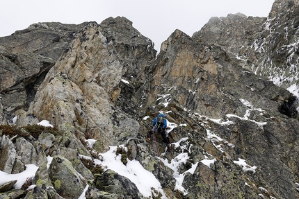 Due nuove vie alpinistiche sul Mont Vert de Greuvetta