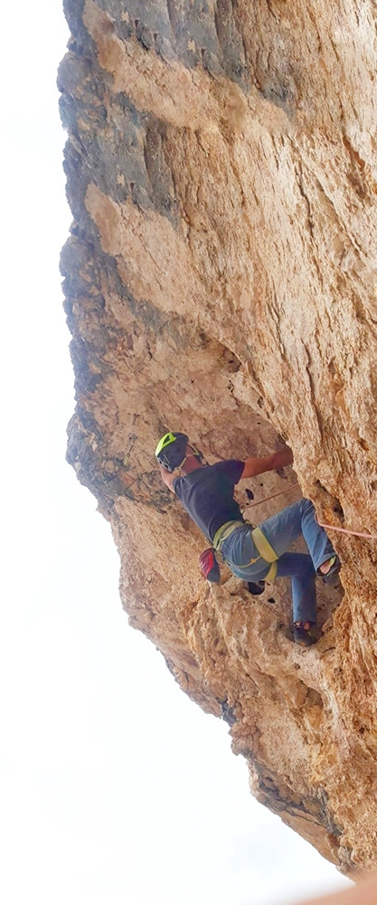 Col Becchei, Fanes, Dolomites, Simon Kehrer, Manuel Baumgartner - The King of Fanes on Col Becchei in the Dolomites first ascended by Manuel Baumgartner e Simon Kehrer