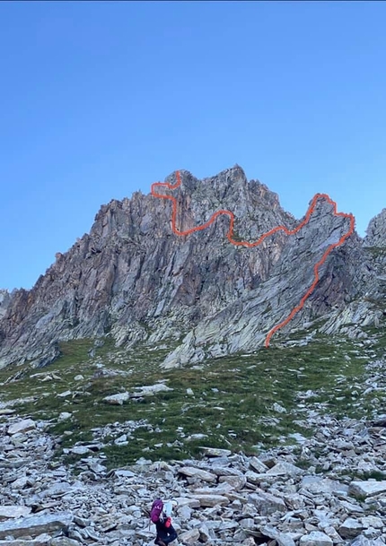 Vallone di Vertsan, Valle d'Aosta, Ezio Marlier - Cresta di Berto, Pic de Charmantagne, Vallone di Vertsan (Ezio Marlier, Ornella Roberi, 07/2020)