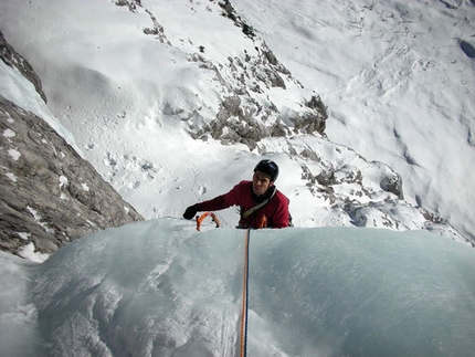 Cascata Solo per i tuoi occhi - Monte Pelmo - Giuseppe Ballico su L1