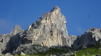 Cima di Prà Vecchio nel Gruppo dell'Adamello. Di Francesco Salvaterra