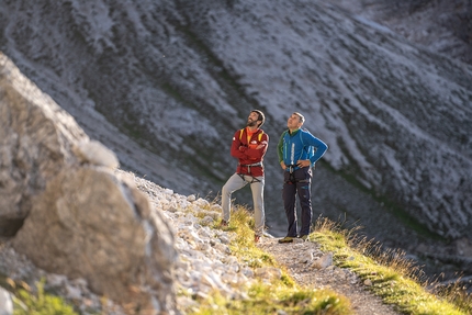 Hervé Barmasse, Cristian Brenna, Dolomiti - Hervé Barmasse e Cristian Brenna nelle Dolomiti