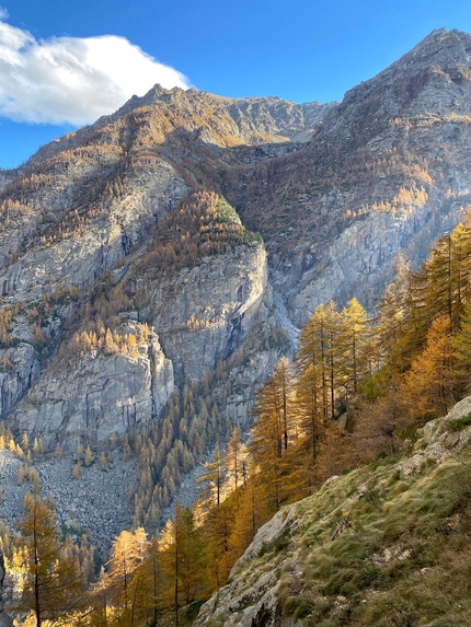 Federica Mingolla, Valle Orco, Colpo al cuore, Caporal - Colori autunnali in Valle dell'Orco, novembre 2020