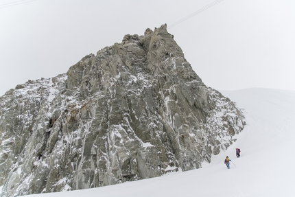 Cuori di Ghiaccio al Grand Flambeau, Monte Bianco. Di Anna Torretta