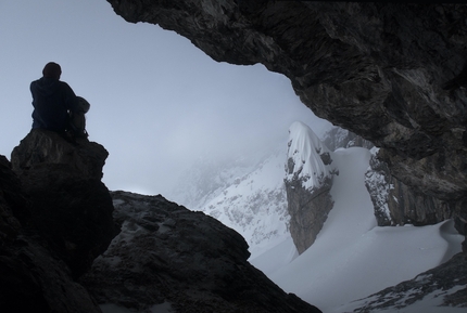 Scialpinismo Marmarole, Antelao, Sorapiss, Dolomiti - Forcella Peronàt (Marmarole, Dolomiti)