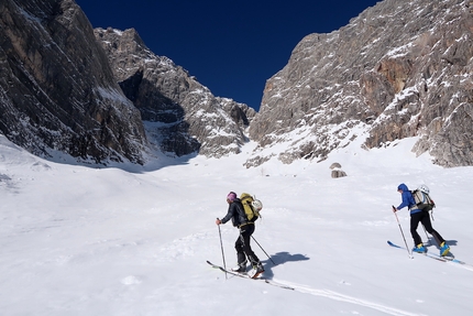 Scialpinismo nelle Dolomiti: Marmarole, Antelao e Sorapiss