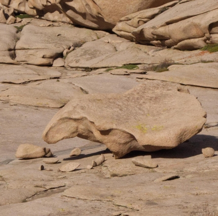 Rock climbing Bekatau - Ata, Kazakhstan,   Kirill Belotserkovskiy - Bekatau-Ata, Kazakhstan: the granite boulders