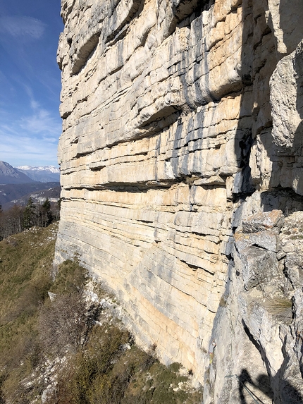 Campolongo arrampicata, Marco Toldo, Matthias Stefani, Franco Zuccollo, Renato Borgo - Marco Toldo e Matthias Stefani ripetendo la Diretta del Cafelate a Campolongo