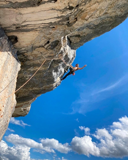 Alexander Huber, Guido Unterwurzacher free Magellan on Urlkopf in Austria