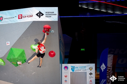 Campionato Europeo Boulder a Mosca live