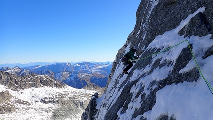 Monte Nero di Presanella new climb by Santiago Padrós, Francesco Rigon