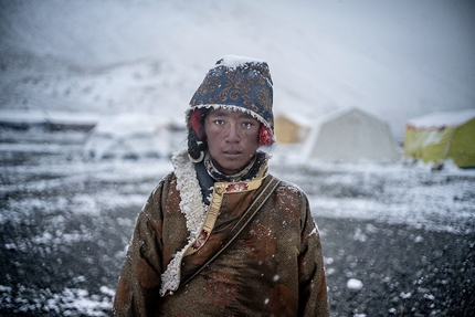 Everest, The Ghosts from Above - The Ghosts from Above: a young Tibetan yak driver