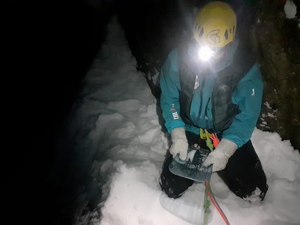 Brêche Picco Gugliermina, Monte Bianco, Enrico Bonino, Nicolas Meli  - Enrico Bonino e Nicolas Meli su Vols incertains, Brêche del Pic Gugliermina, Monte Bianco