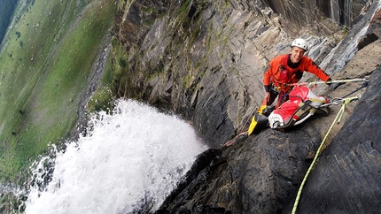 Cascate del Serio, canyoning - L'esplorazione delle Cascate del Serio effettuato dal team Vertical Water, settembre 2020