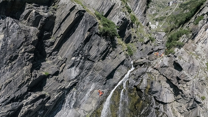 Cascate del Serio, canyoning - L'esplorazione delle Cascate del Serio effettuato dal team Vertical Water, settembre 2020