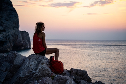 Finale Ligure, Petzl Legend Tour Italia - Laura Giunta at Finale Ligure for the Petzl Legend Tour Italia