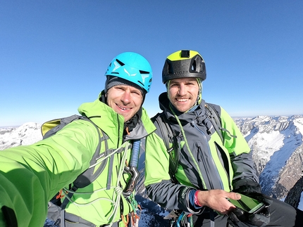 Simon Messner, Martin Sieberer add mixed climbs to Großer Greiner in Zillertal Alps