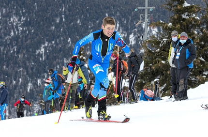 Coppa del Mondo di Scialpinismo 2020/2021 - Coppa del Mondo di Scialpinismo 2020/2021 a Ponte di Legno: Davide Magnini