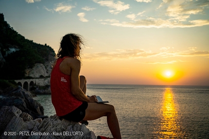 Petzl Legend Tour Italia - Laura Giunta a Capo Noli, Finale Ligure