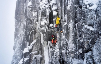 New Age Raiders discovered by Greg Boswell and Callum Johnson on Bidean nam Bian in Scotland