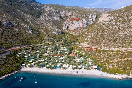 Arcadia, the new crag at Leonidio in Greece