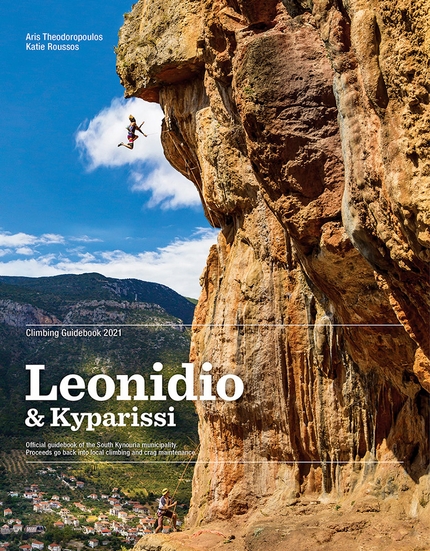 Leonidio, Arcadia, Aris Theodoropoulos - La copertina della guida d'arrampicata Leonidio & Kyparissi di Aris Theodoropoulos and Katie Roussos (2021)