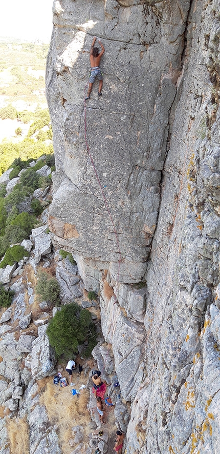 Monte Tuvu, Sardegna - Arrampicata al Monte Tuvu, Sardegna