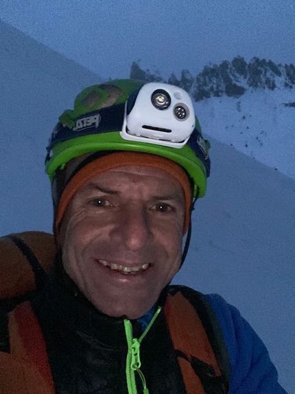 Space Shuttle, Rodelheilspitze, Dolomites - Making the first ascent of Space Shuttle on Rodelheilspitze in the Dolomites (Markus Huber, Peter Zischg, Igor Griesmair)