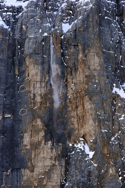 Prima invernale solitaria sulla Nord-Ovest della Civetta per Fabio Valseschini