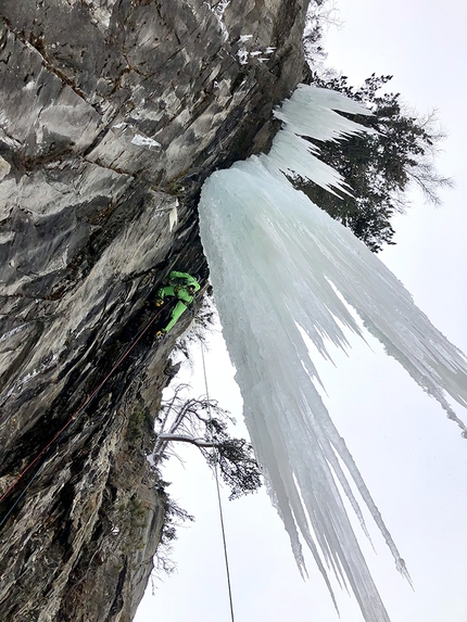 Dogma climbed at Rein in Taufers by Simon Gietl, Mark Oberlechner