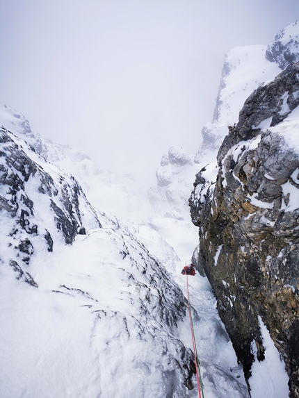 Val Rienza, Tre Cime di Lavaredo, Dolomiti, Manuel Baumgartner, Martin Baumgartner - Eisradius, Val Rienza, Dolomiti (Manuel & Martin Baumgartner 29/01/2021)