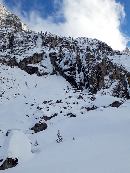 Simon Messner, Martin Sieberer, Eremit, Pinnistal, Stubaital - Eremit in Pinnistal (Stubaital, Austria) in February 2021