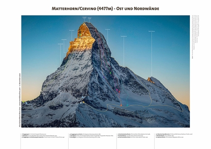 Alex Buisse, Mont Blanc Lines - The Matterhorn, by Alex Buisse