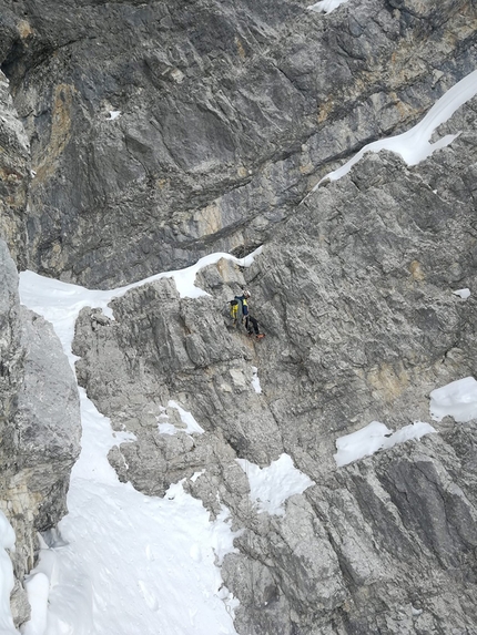 Civetta, Dolomiti, Torre d’Alleghe, Nicola Tondini, Lorenzo D'Addario - Dulcis in fundo alla Torre d’Alleghe in Civetta, Dolomiti