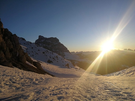 Civetta, Dolomiti, Torre d’Alleghe, Nicola Tondini, Lorenzo D'Addario - Dulcis in fundo alla Torre d’Alleghe in Civetta, Dolomiti