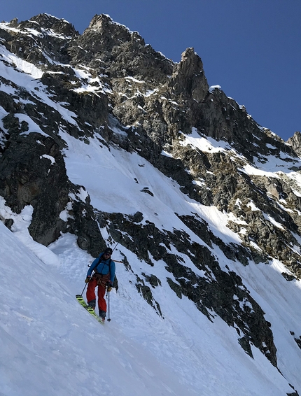 Rochers du Rochail, Paul Bonhomme, Xavier Cailhol - La Cathédrale, Rochers du Rochail (Paul Bonhomme, Xavier Cailhol 06/03/2021)