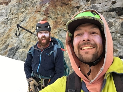 Seán Villanueva, Jon Griffin climb 'King line' on Fitz Roy in Patagonia