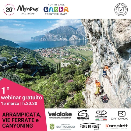 Arrampicata, Via Ferrata e Canyoning: lunedì il nuovo Webinar Sicurezza in Montagna