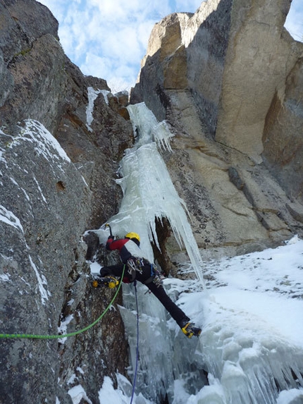 Usa e Canada Ice Climbing Connection - Repentance L3, Cathedral ledge, North Conway, New Hampshire USA