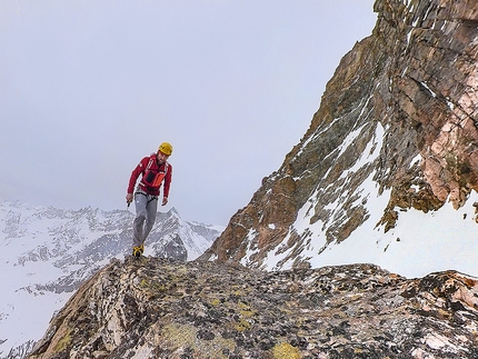 Hervé Barmasse e Anna Torretta ad Auronzo di Cadore per Altre Storie Sotto le Cime