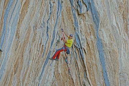 La Severina (Palinuro), Rolando Larcher - La Severina (Palinuro): Marco Curti in action